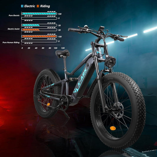 Electric Bike 1000W Motor Fat Tire 26x4 Mountain Bike Shop One Place