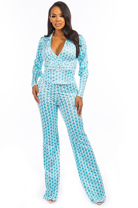 SEXY TWO PIECE PANT SET Shop One Place