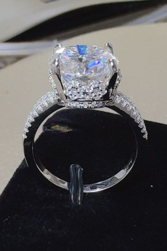 5 Carat Moissanite 925 Sterling Silver Ring Shop One Place