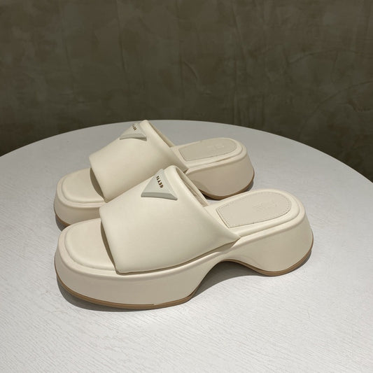 PU Leather Platform Sandals Shop One Place