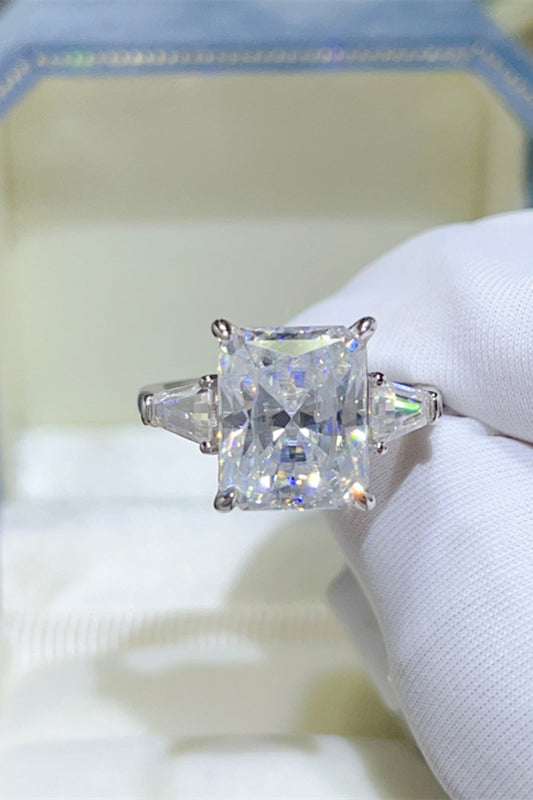 5 Carat Moissanite 925 Sterling Silver Ring Shop One Place