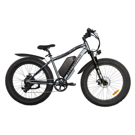 AOSTIRMOTOR S07-MAX 26' 1000W Fat Tire E-Bike – 48V 20AH Battery & Detachable Rack (Gray) Shop One Place