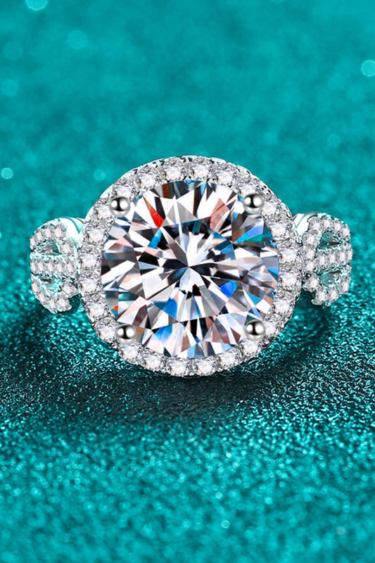 5 Carat Moissanite 925 Sterling Silver Ring Shop One Place