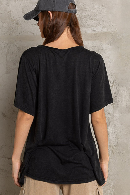 POL V-Neck Short Sleeve T-Shirt Shop One Place