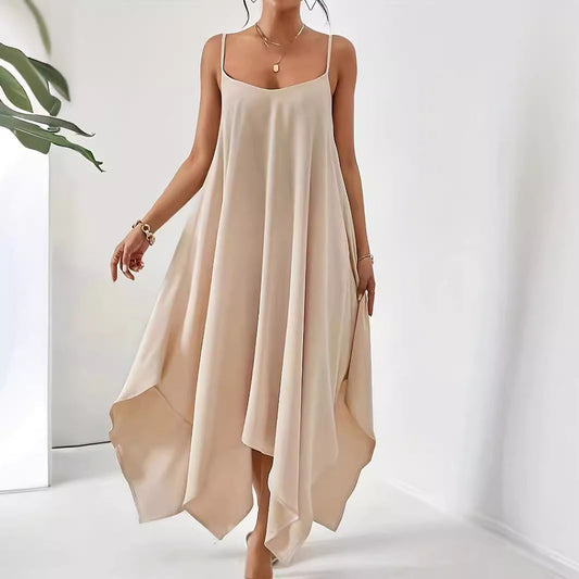 Scoop Neck Midi Cami Dress Shop One Place