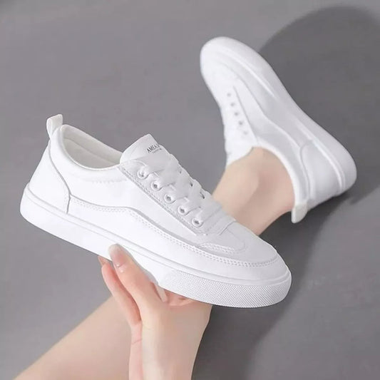 Round Toe Platform Sneakers Shop One Place