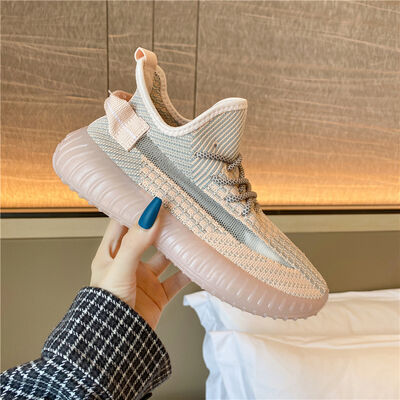 Mesh Lace-Up Platform Athletic Shoes Shop One Place
