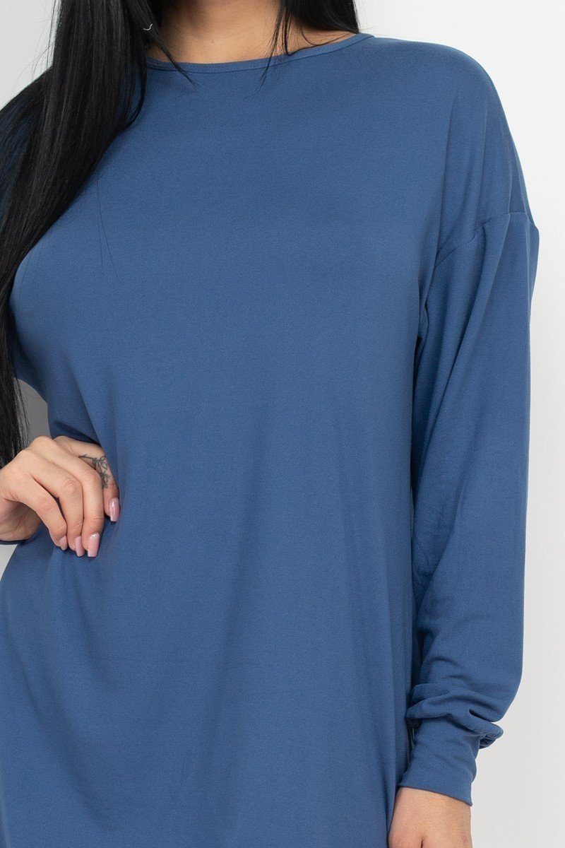 Cozy High Low Dress Shop One Place