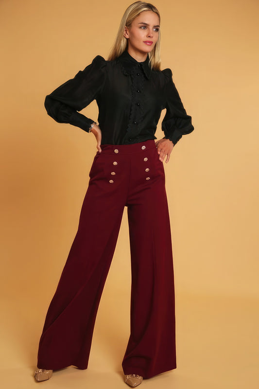 High Waisted Dressy Pants Shop One Place