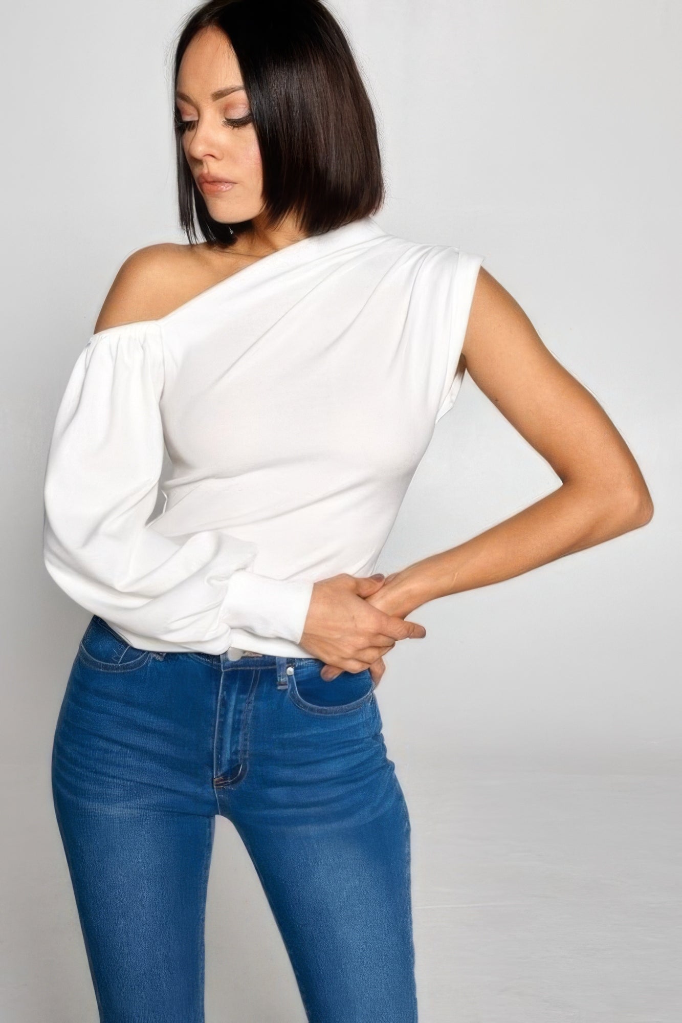 Ladies One-shoulder Top Shop One Place