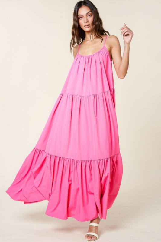 Maxi Sun Dress With Pockets Shop One Place