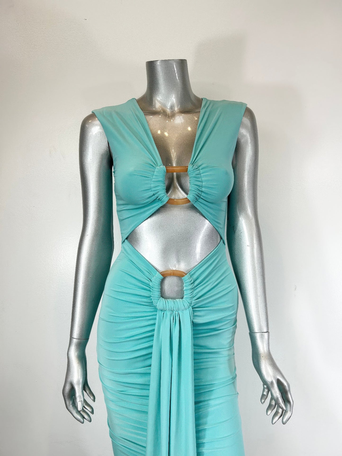 Body-con Midi Dress In A Vibrant Shop One Place