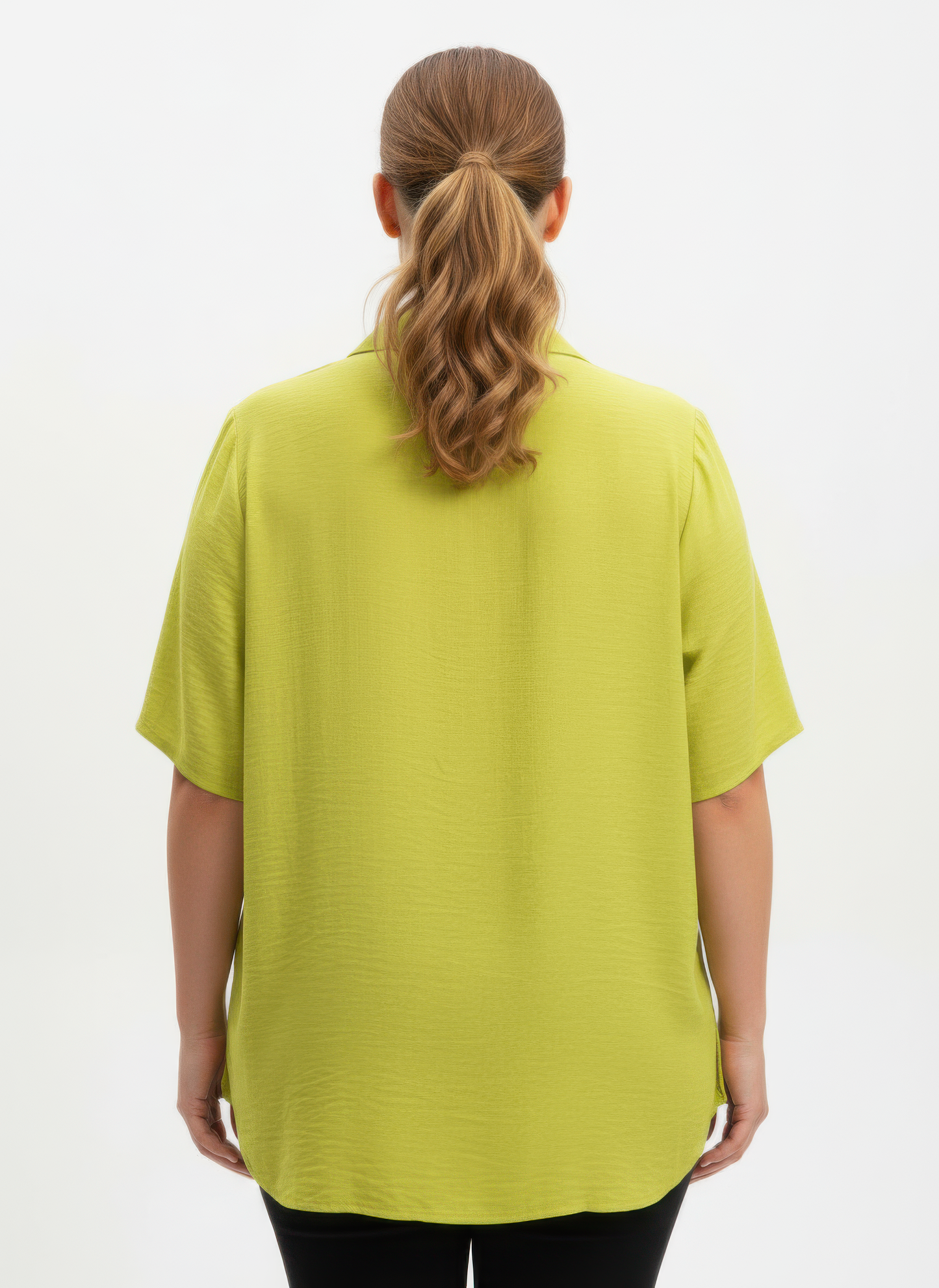 Zip-front Collared Utility Knit Top Shop One Place