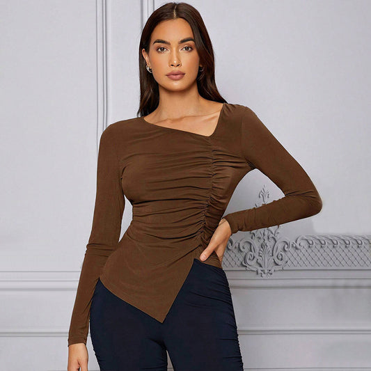 French Elegant Lady Like Slim Top Shop One Place