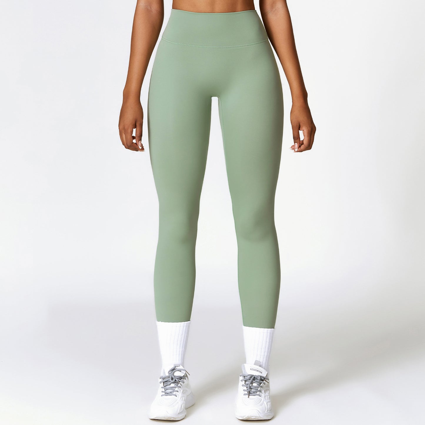 High Waist Hip Lift Brushed Yoga Pants Shop One Place