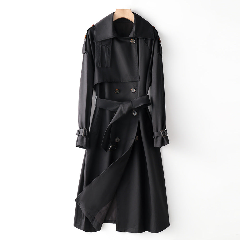 Element Overknee Long Trench Coat Shop One Place