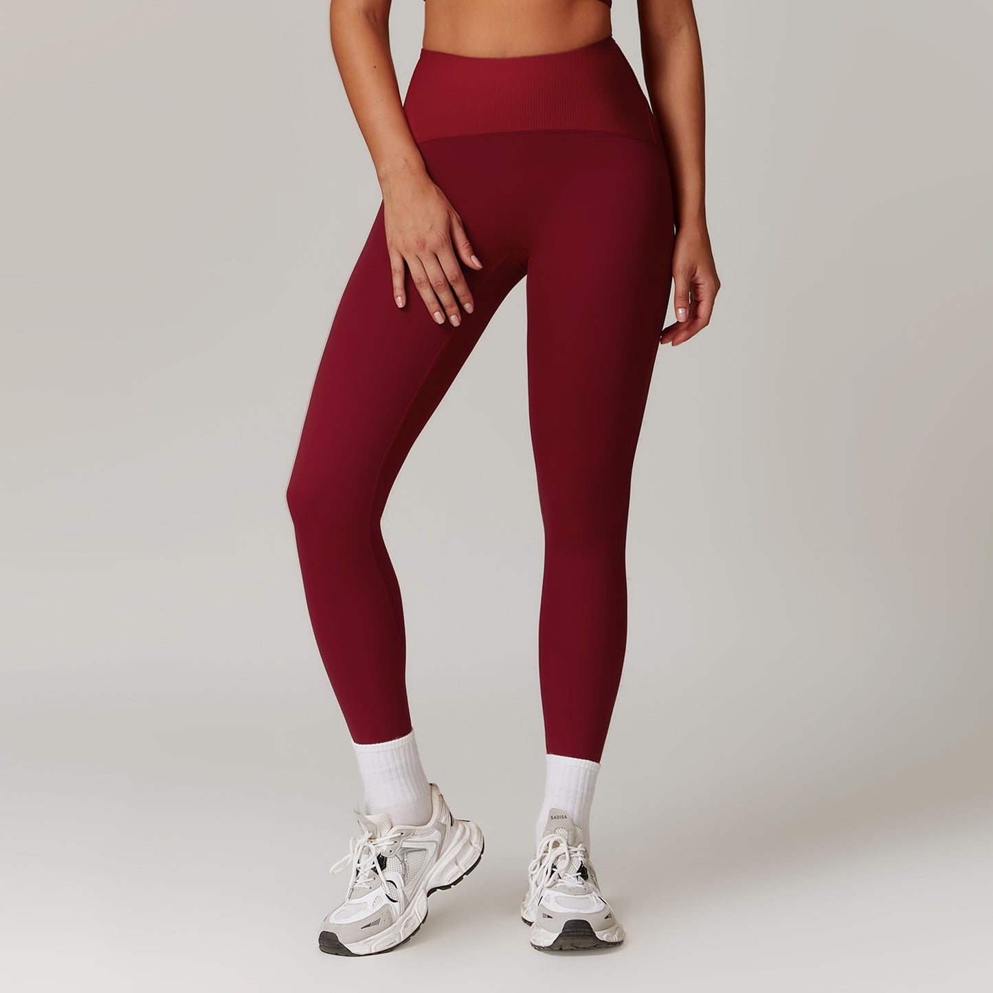 High Waist Hip Slimming Tight Yoga Pants Shop One Place