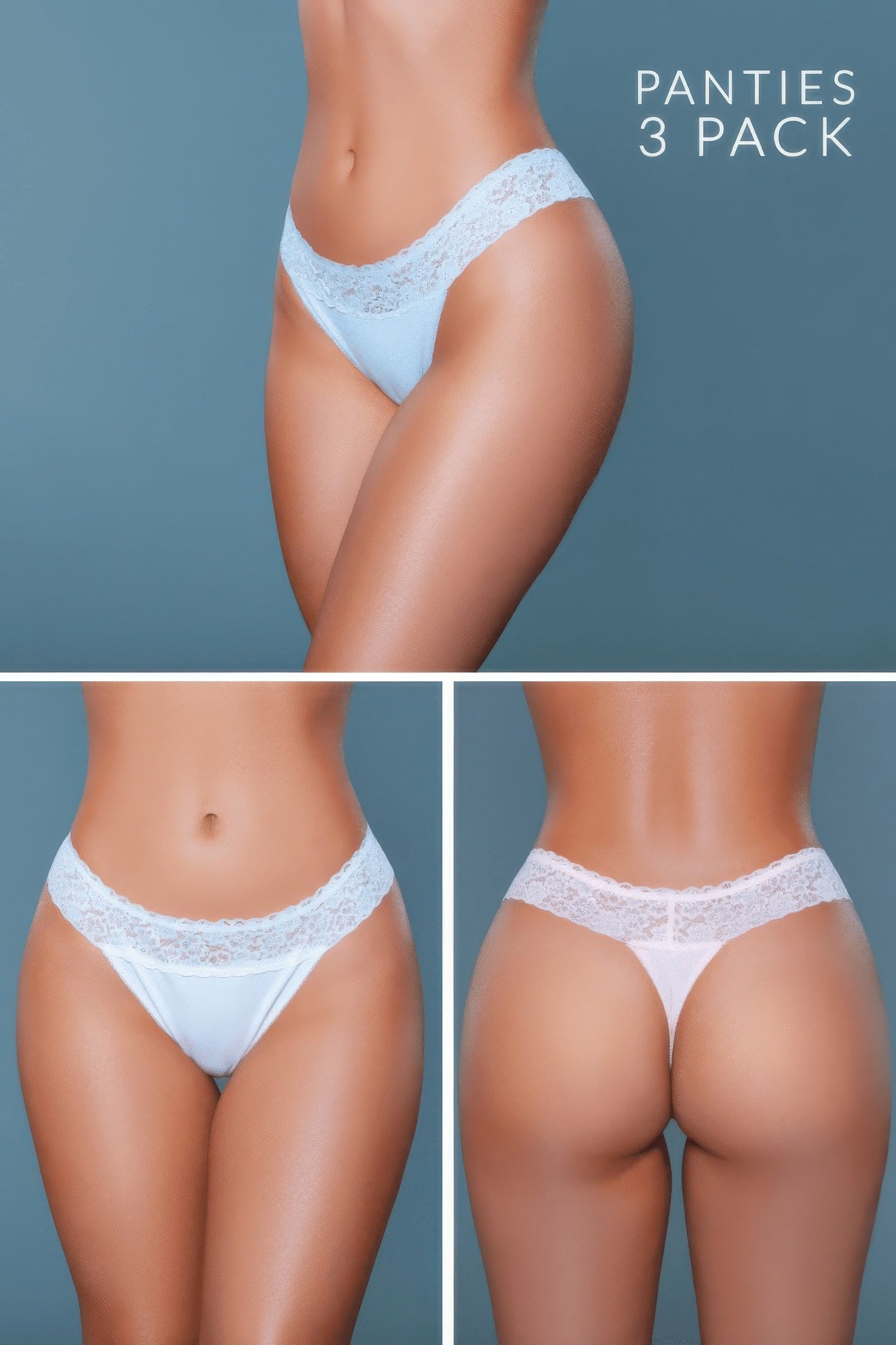 Devon Thong 3 Pack Shop One Place