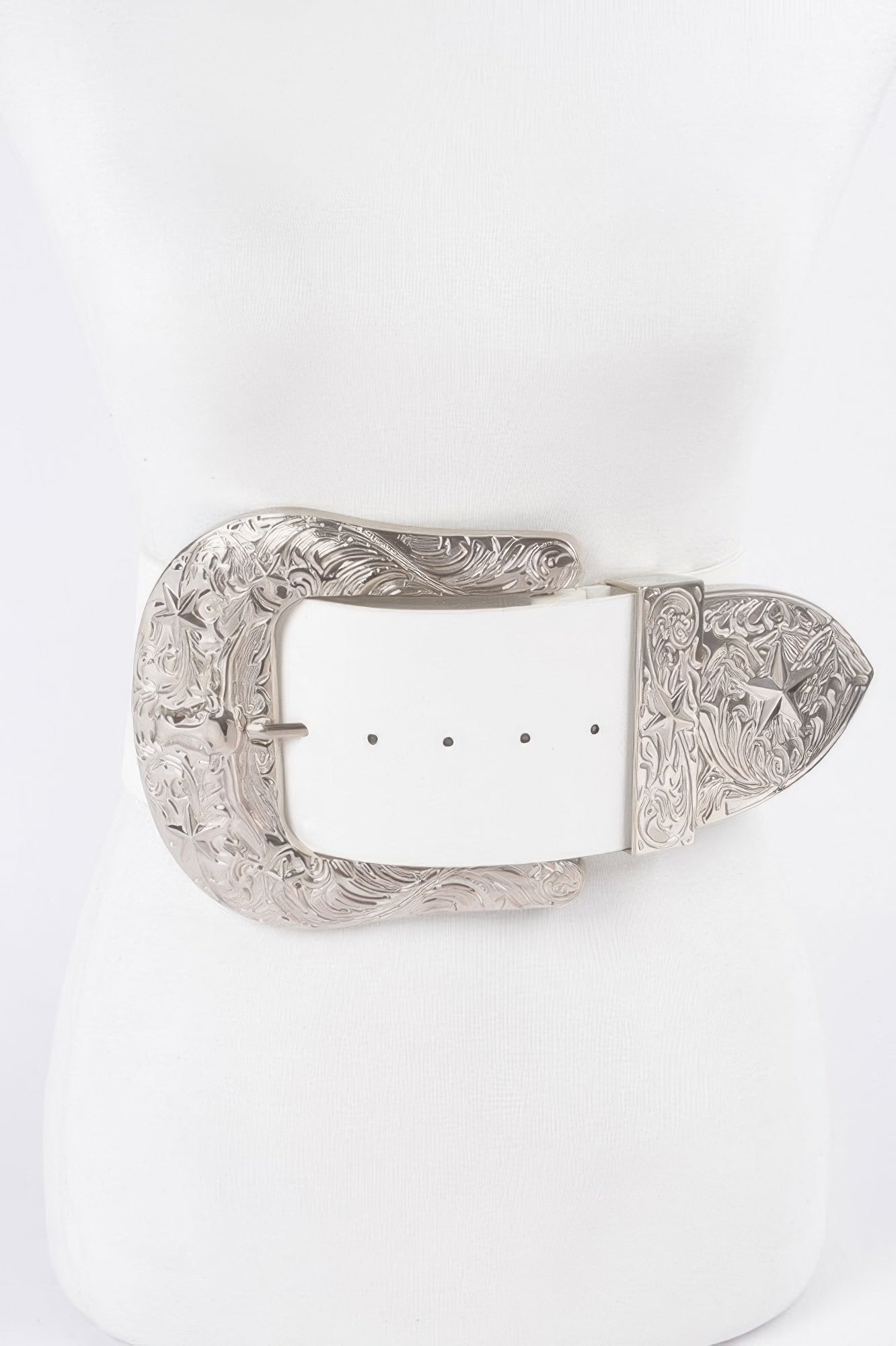 Oversized Buckle Plus Size Belt Shop One Place