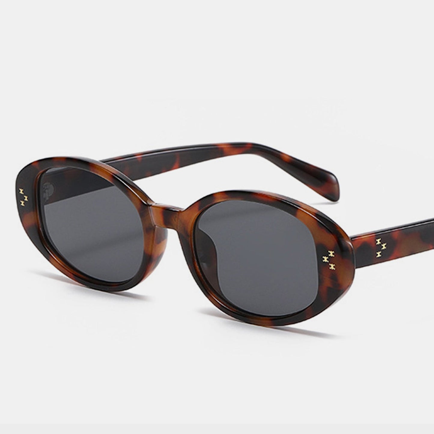 Polycarbonate Frame Oval Sunglasses Shop One Place