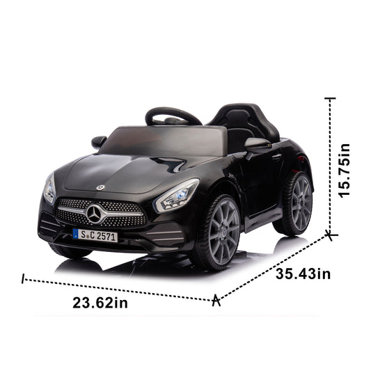Licensed Mercedes-Benz CLS 350 12V Kids Ride-On Car with Parental Control, Bluetooth, LED Lights & More (Ages 2-4) Shop One Place