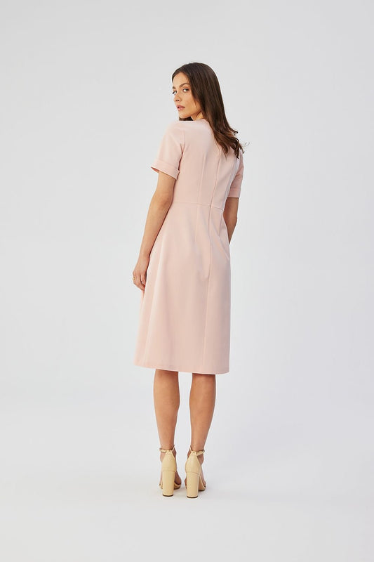 Stylove Decorative Pleat Cocktail dress Shop One Place