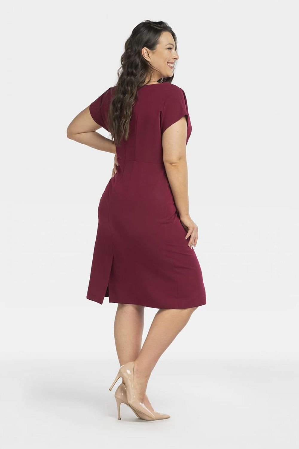 Pencil dress with decorative stitching OTTO Shop One Place