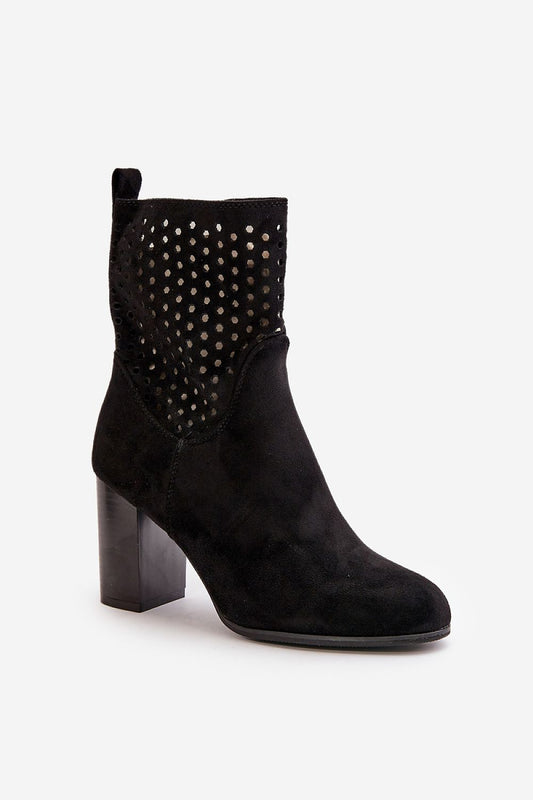 Lacy Upper Eco-Suede Women's Ankle Boots Shop One Place
