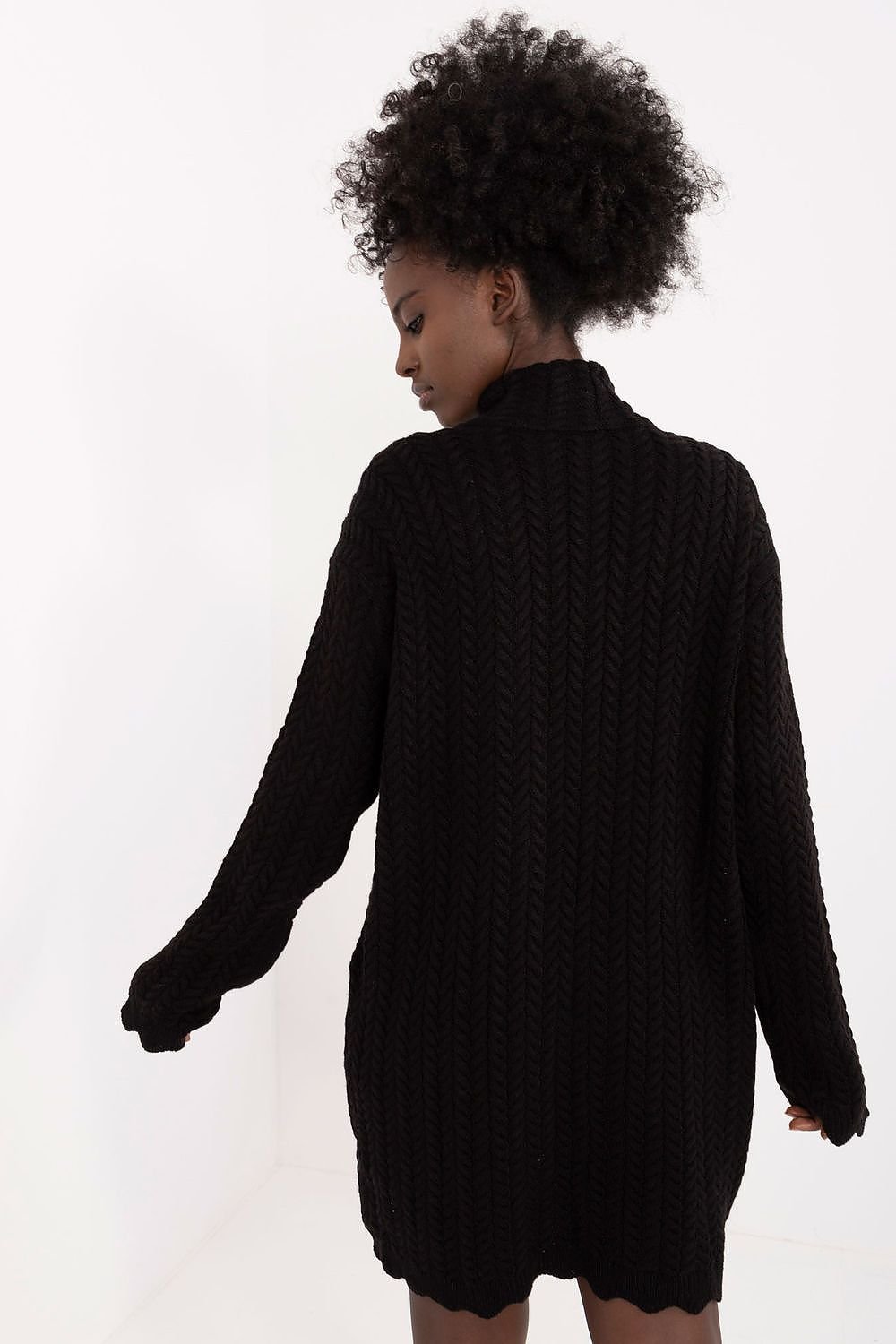 Badu knitted turtleneck dress Shop One Place