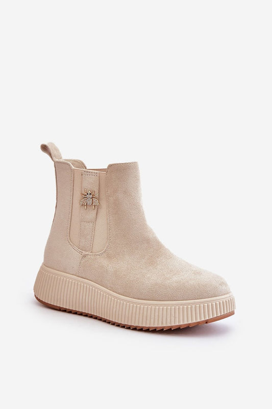 Slip-on Platform Ankle Boot Shop One Place