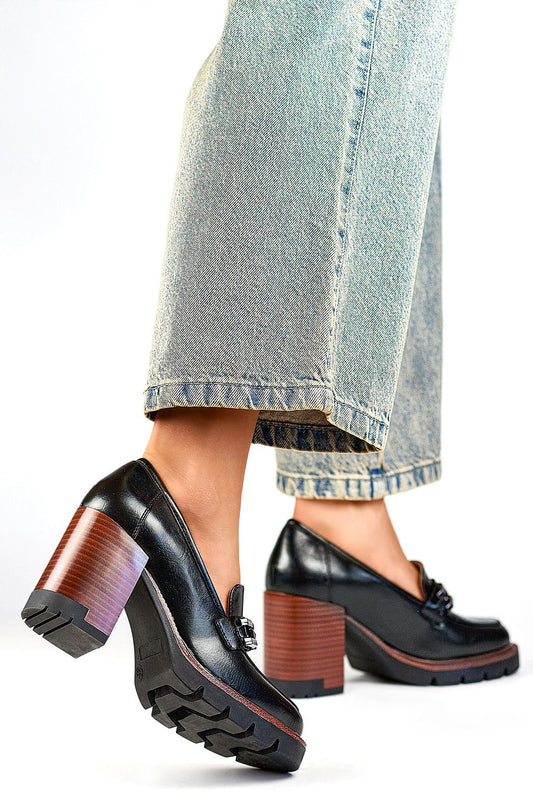 Block heel pumps PRIMO Shop One Place