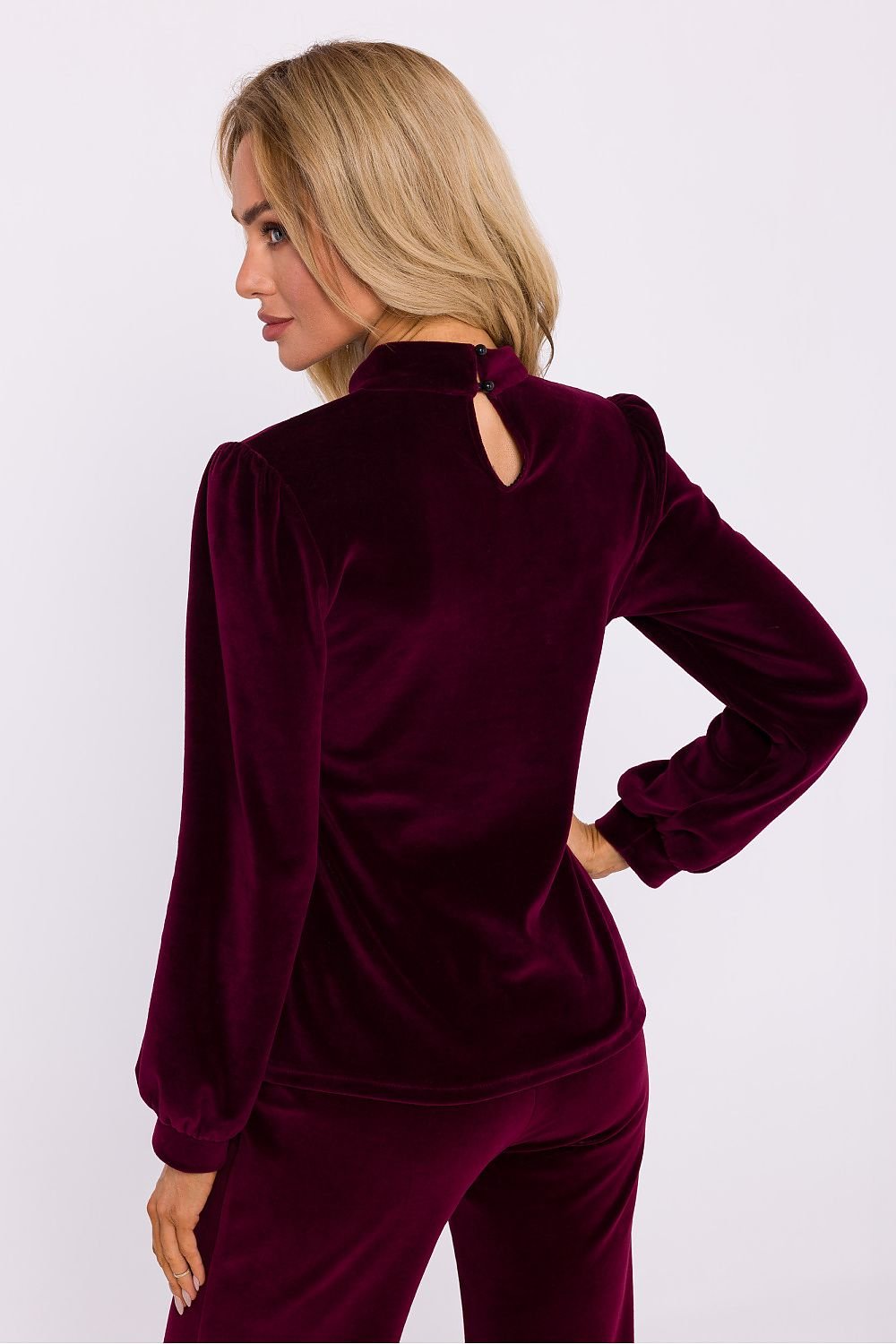 Moe Velvet Halter Neck Top Shop One Place