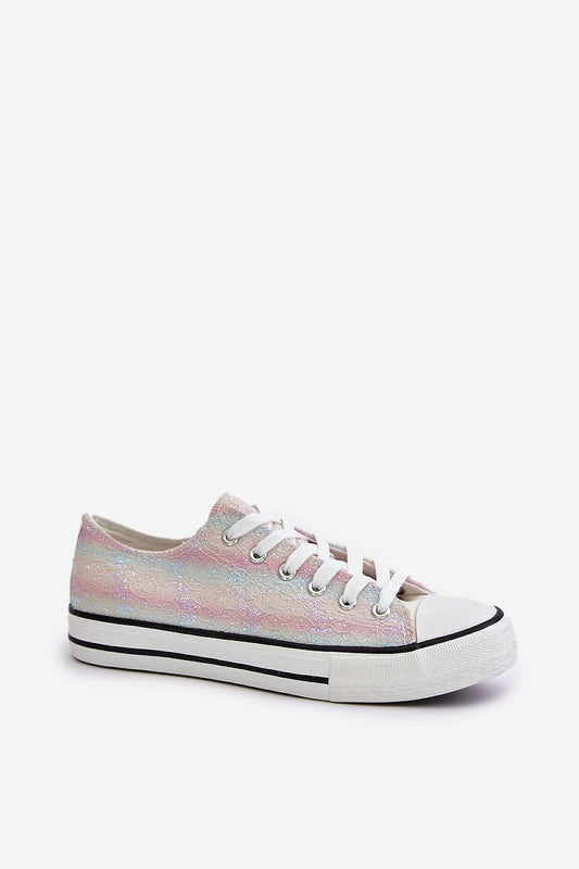 Sequin-Sparkle Sneakers Shop One Place