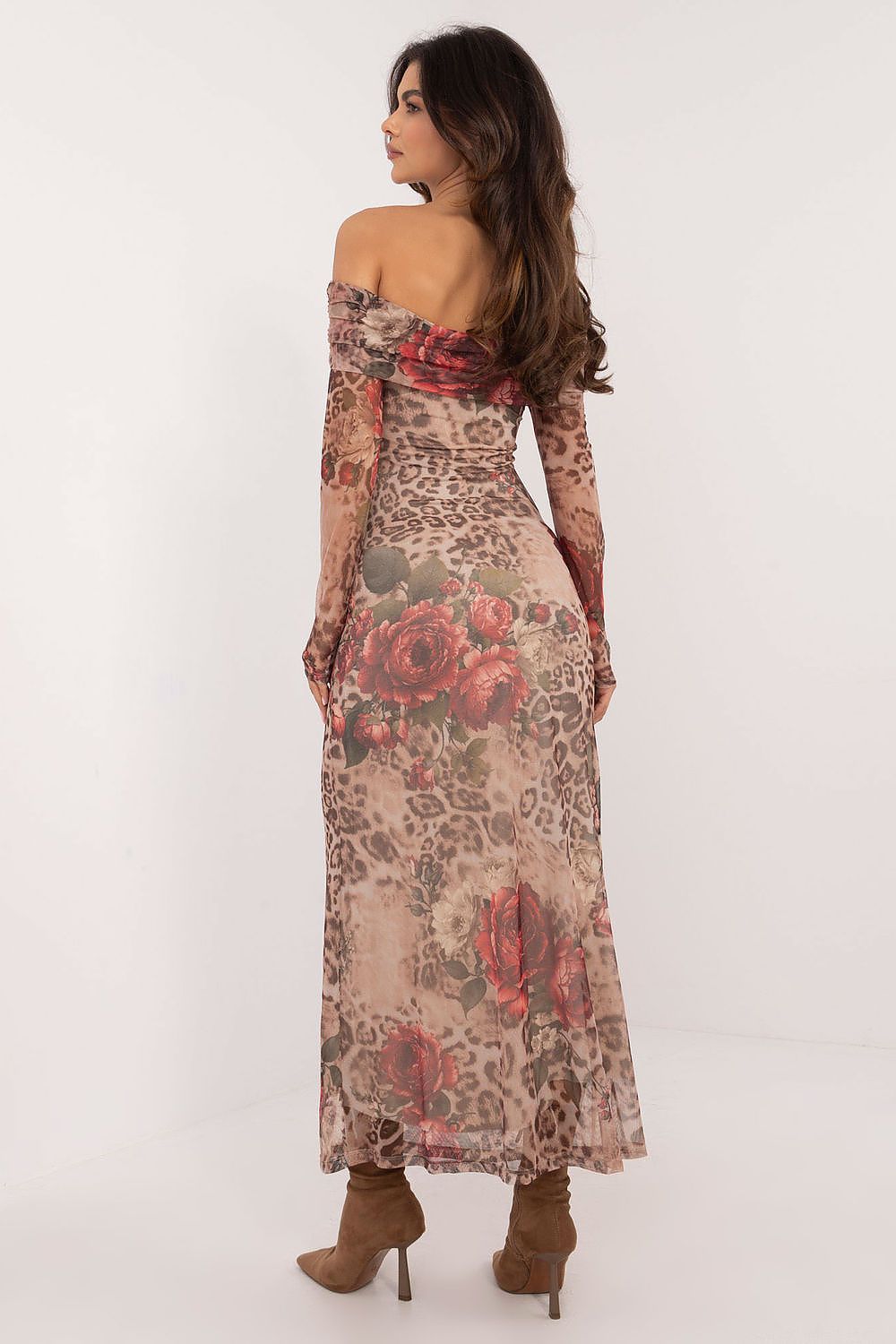 Spanish Neckline Pencil Dress Shop One Place