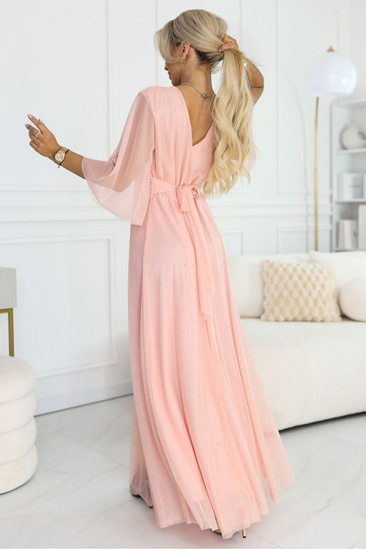 Long dress model 227117 Numoco Shop One Place
