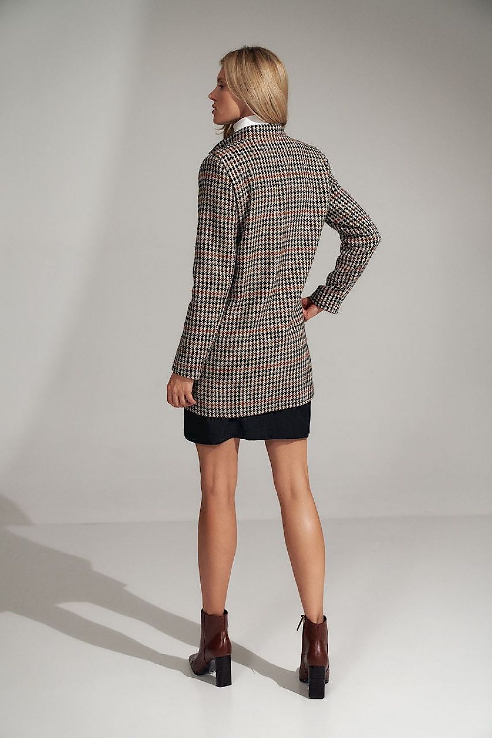 Figl stand-up collar coat Shop One Place