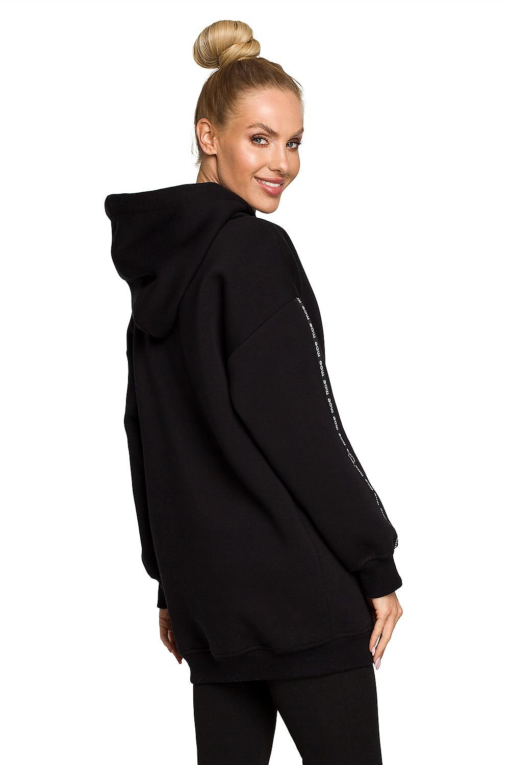 Unique Lampas Sweatshirt Tunic with Moe Brand Logo Shop One Place