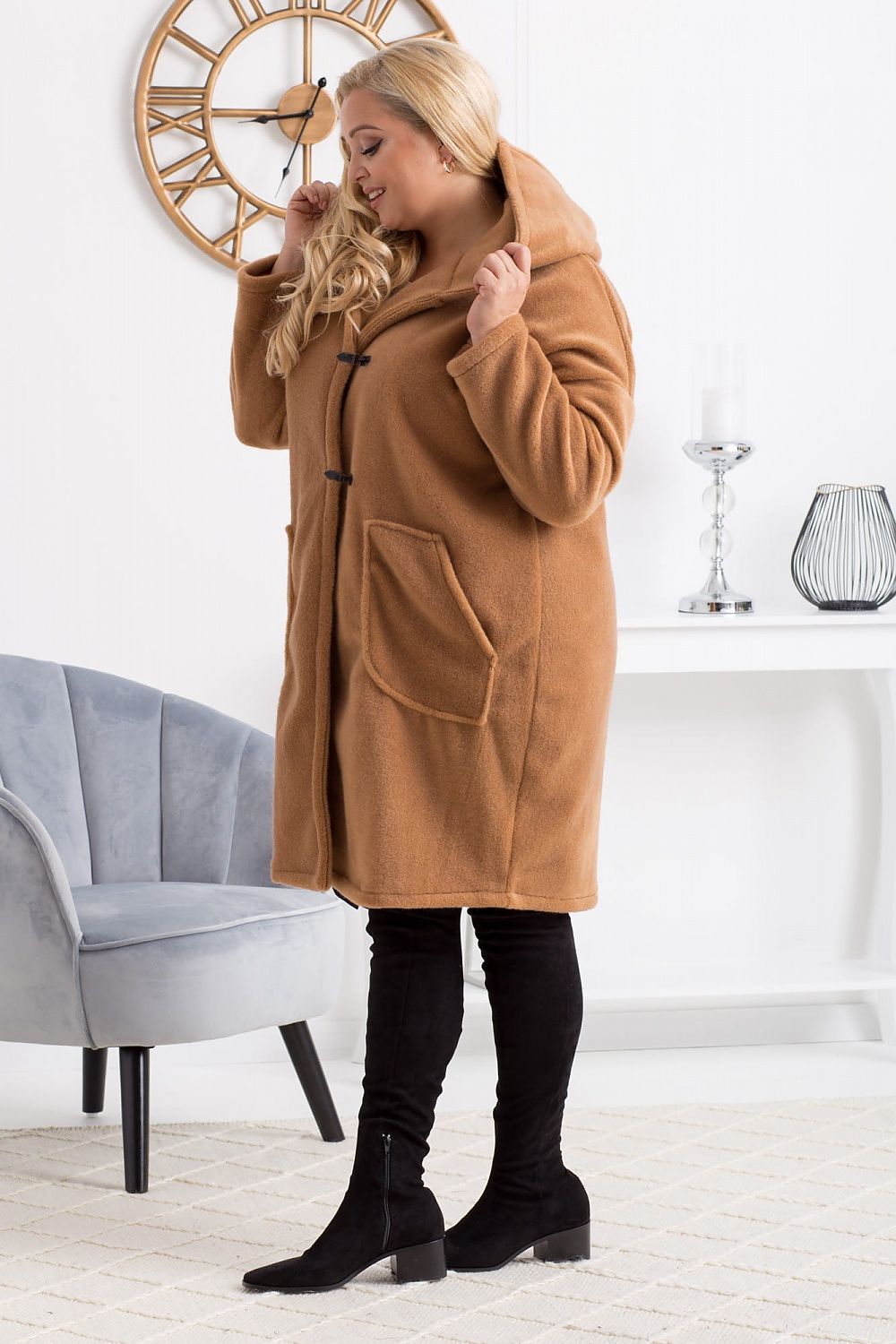 Plus Size Coat Ofelia Shop One Place