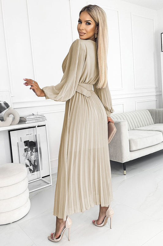 VIVIANA Pleated midi dress Shop One Place
