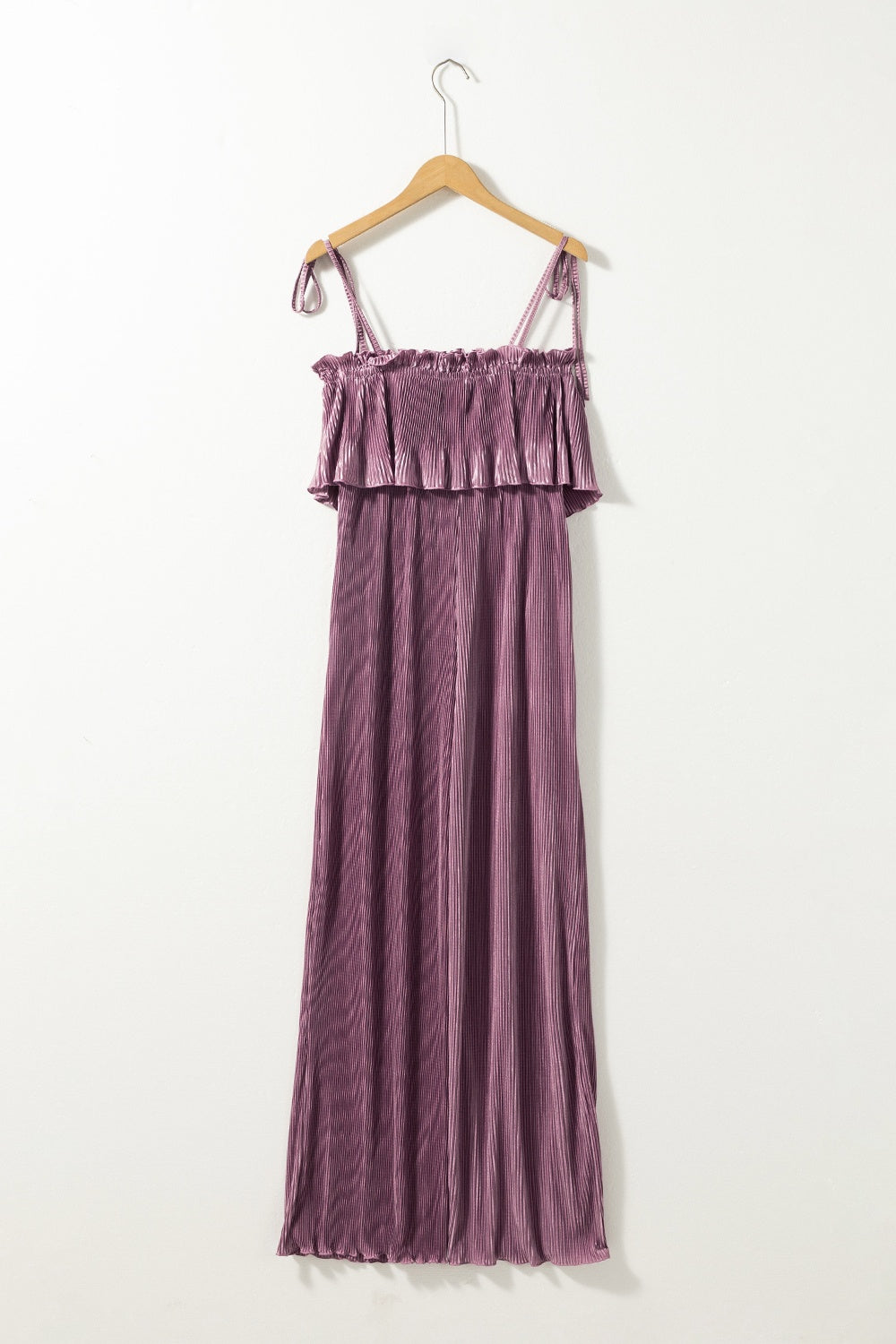 Square Neck Spaghetti Strap Jumpsuit Shop One Place