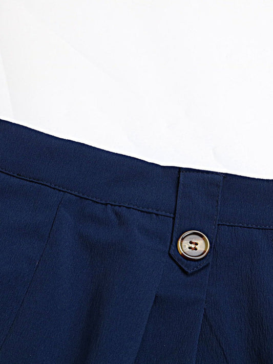 High-Waist Wide Leg Leisure Pants Shop One Place