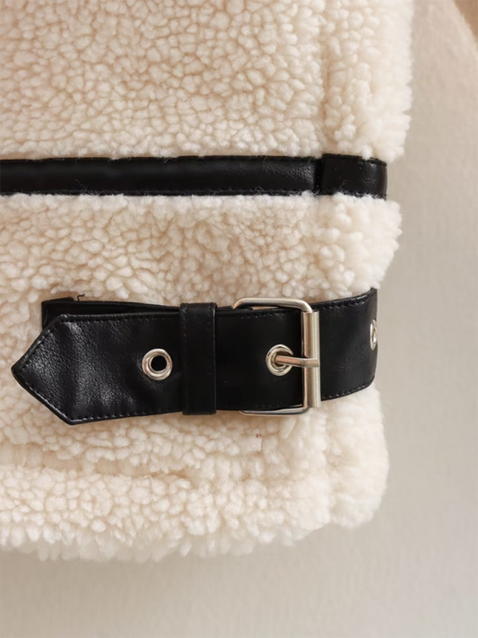 Autumn and winter women's lapel jacket Shop One Place