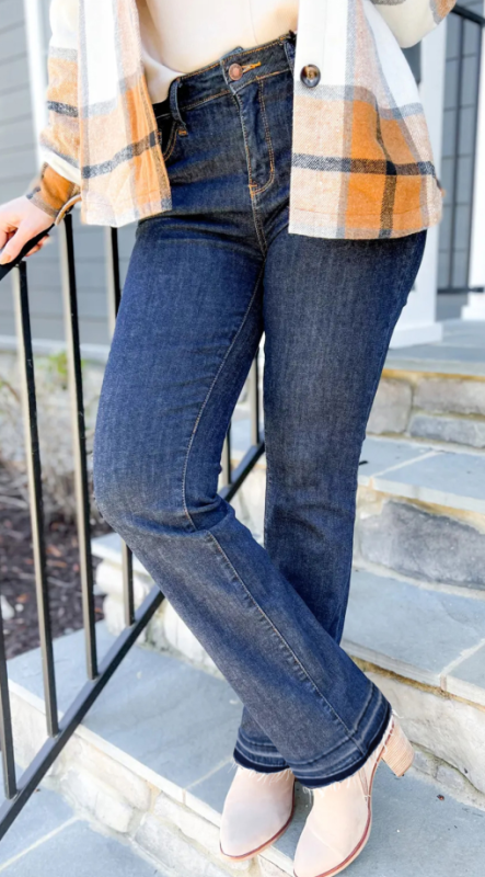 Women's high waist three color demin pant Shop One Place