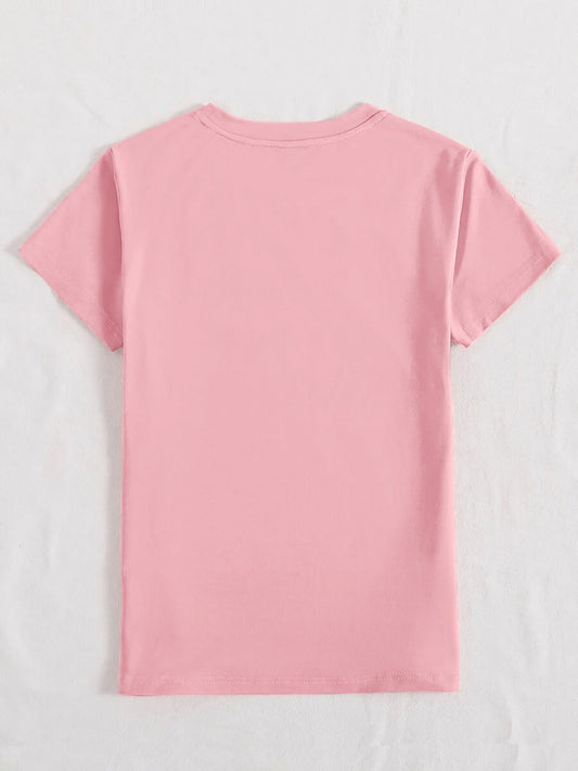 HAPPY EASTER Round Neck Short Sleeve T-Shirt Shop One Place