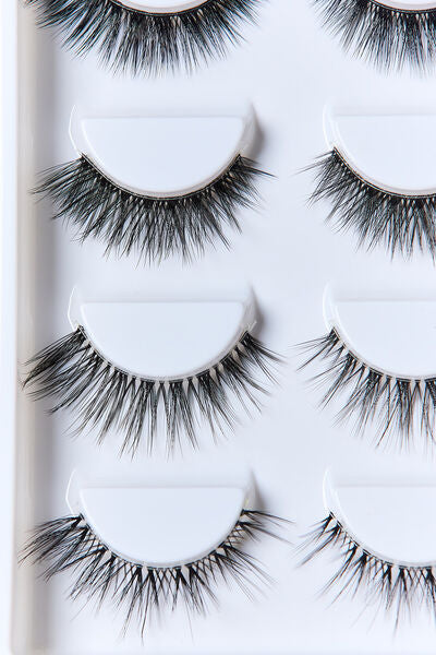 SO PINK BEAUTY Faux Mink Eyelashes Variety Pack 5 Pairs Shop One Place