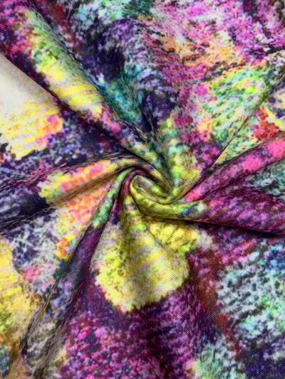 Plus Size Printed Round Neck Long Sleeve Dress Shop One Place