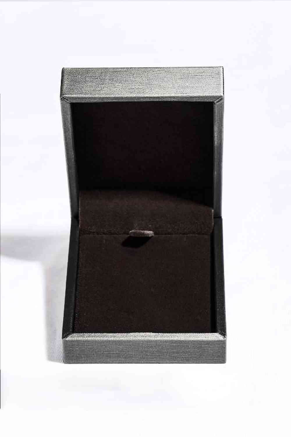 1 Carat Moissanite 925 Sterling Silver Necklace Shop One Place