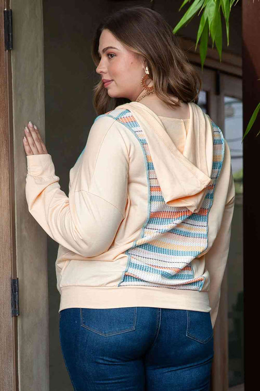 Plus Size Hoodie with Front Pocket Shop One Place