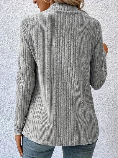 Open Front Long Sleeve Cardigan Shop One Place