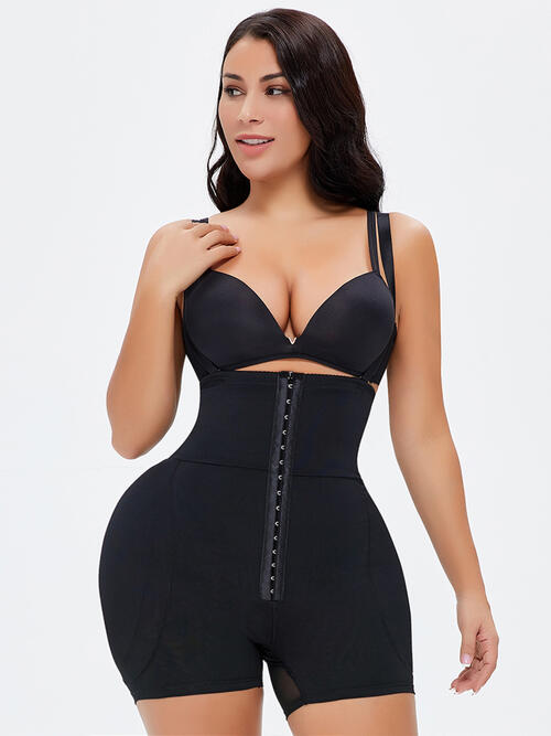Full Size Hook-and-Eye Under-Bust Shaping Bodysuit Shop One Place